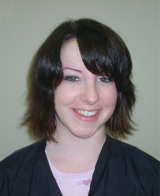 Before Hair Extensions, Front View