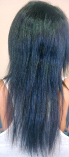 Before Hair Extensions, Back View