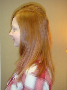Before Hair Extensions, Side View