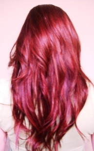 After Hair Extensions, Side View