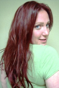 After Hair Extensions, Back View
