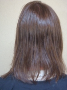 Before Hair Extensions, Front View