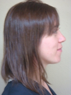 Before Hair Extensions, Side View