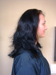 Before Hair Extensions, Side View