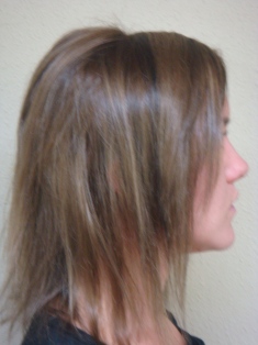 Before Hair Extensions, Side View
