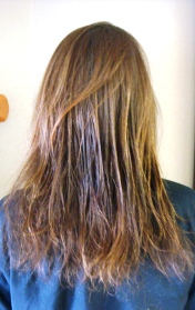 Before Hair Extensions, Side View