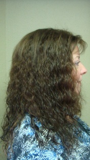 After Hair Extensions, Side View