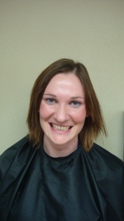 Before Hair Extensions, Front View