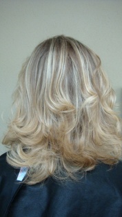 Before Hair Extensions, Back View