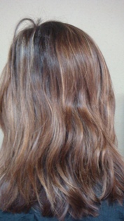 Before Hair Extensions, Back View