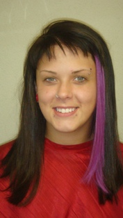 After Hair Extensions, Front View
