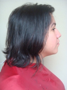 Before Hair Extensions, Side View