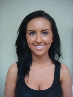 Before Hair Extensions, Front View