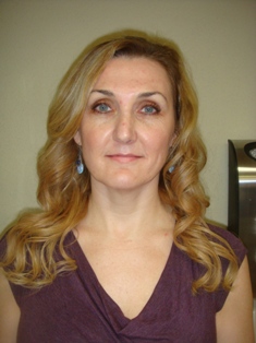 After Hair Extensions, Front View