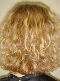 Before Hair Extensions, Back View