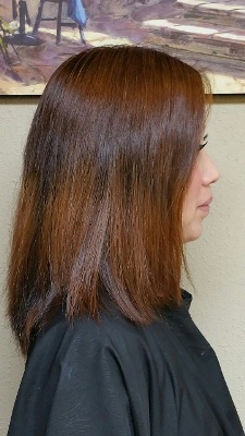 Before Hair Extensions, Side View