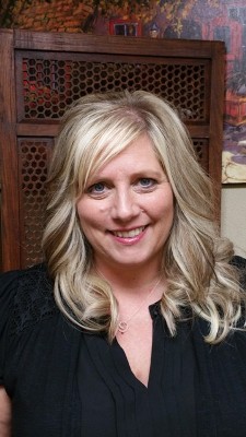 After Hair Extensions, Front View
