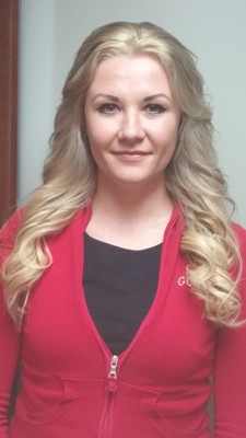 After Hair Extensions, Front View