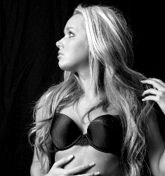 After Hair Extensions, Back View