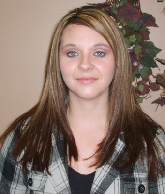 After Hair Extensions, Front View