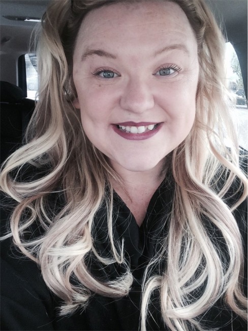 After Hair Extensions, Front View