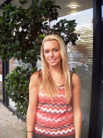 Before Hair Extensions, Front View