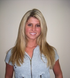 After Hair Extensions, Front View