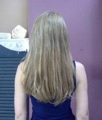 Before Hair Extensions, Side View