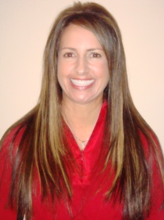After Hair Extensions, Front View