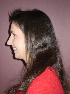 Before Hair Extensions, Back View