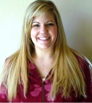 After Hair Extensions, Front View