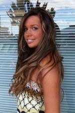 After Hair Extensions, Side View