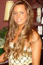 After Hair Extensions, Back View