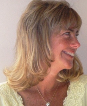 After Hair Extensions, Side View
