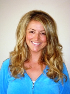 After Hair Extensions, Front View