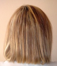 Before Hair Extensions, Back View