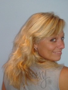 Before Hair Extensions, Front View