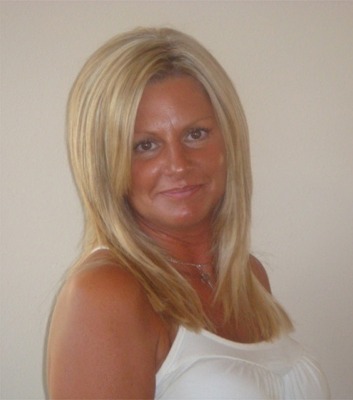After Hair Extensions, Front View