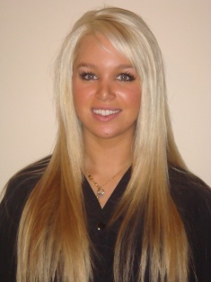 After Hair Extensions, Side View