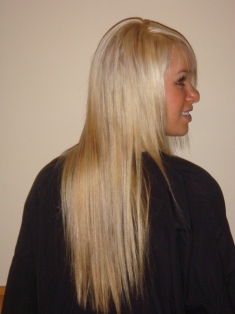 Before Hair Extensions, Side View