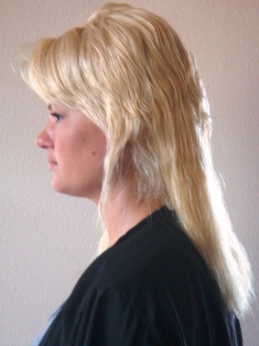 Before Hair Extensions, Side View