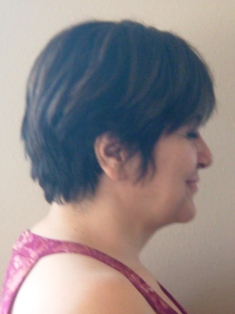 Before Hair Extensions, Back View