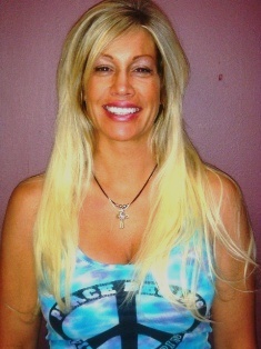After Hair Extensions, Front View