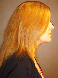 Before Hair Extensions, Front View