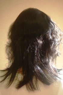 Before Hair Extensions, Back View